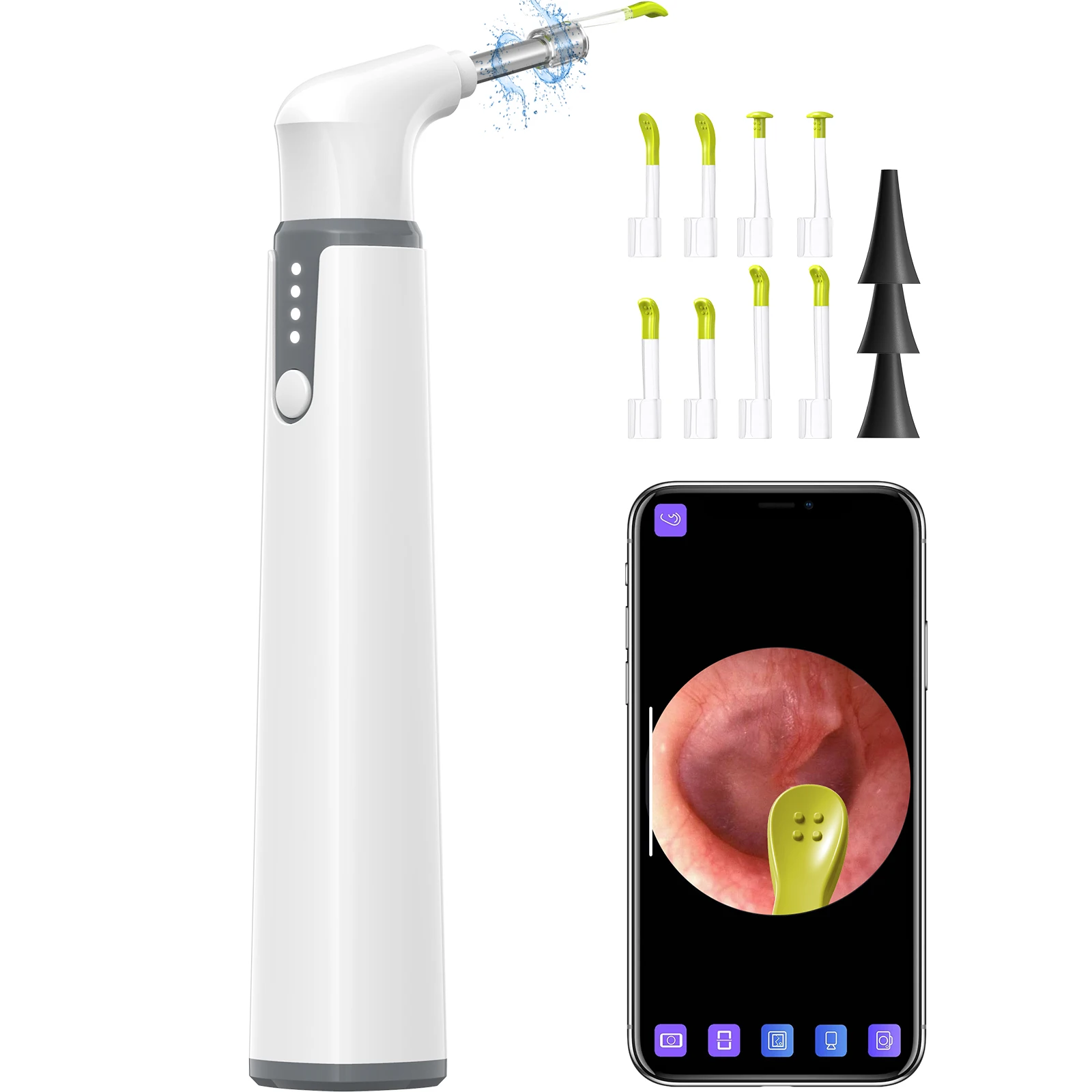 

Portable E ar Cleaning Camera Visual Ear Wax Removal Tool 3.9mm E ar Cleaner with Camera WiFi Wireless Digital Otoscope