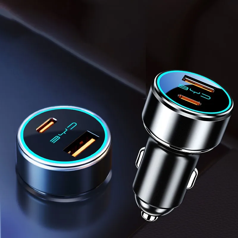 

Car cigarette lighter plug, mobile phone fast charger For BYD Tang EV600 Han EV Yuan PLUS ATTO 3 Song PLUS Pro MAX DMI MAX Qin