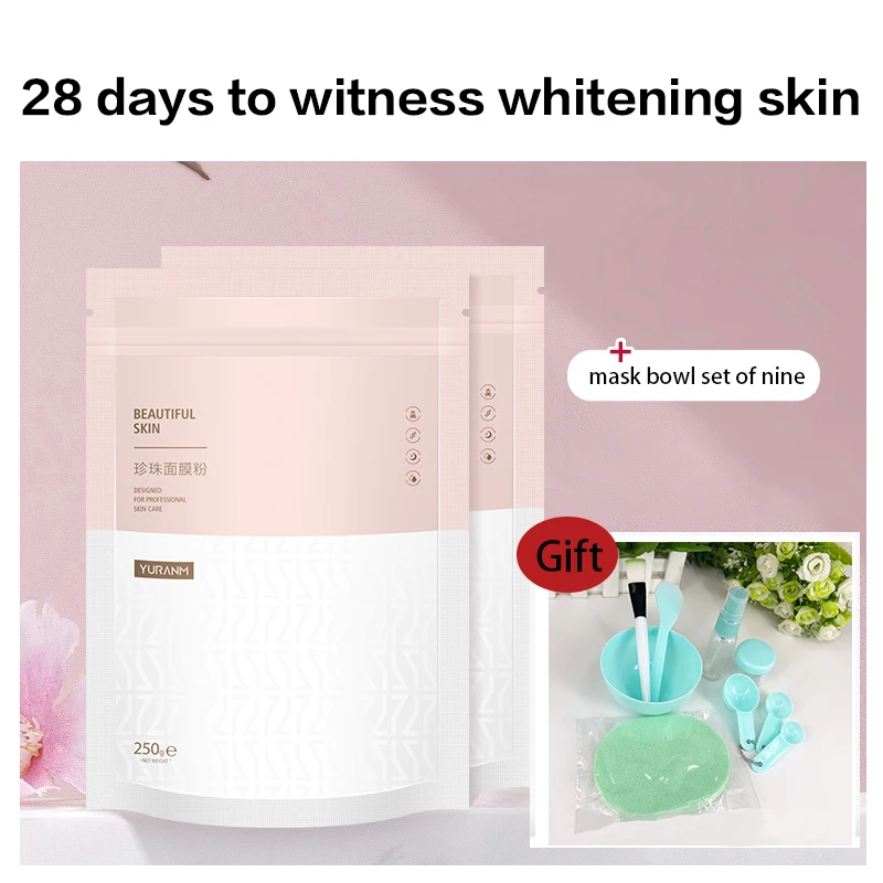 

Pearl Powder Homemade Facial Mask 250g Whitening Moisturizing Genuine Soft Mask Powder External use Pure Beauty Salon Skin Care