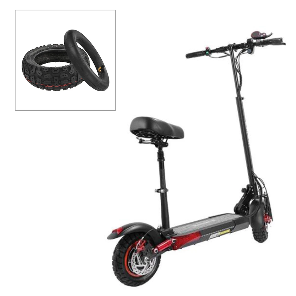 Бескамерная шина 10X3.0 для электрического скутера Kugoo M4 Pro 10-дюймовая