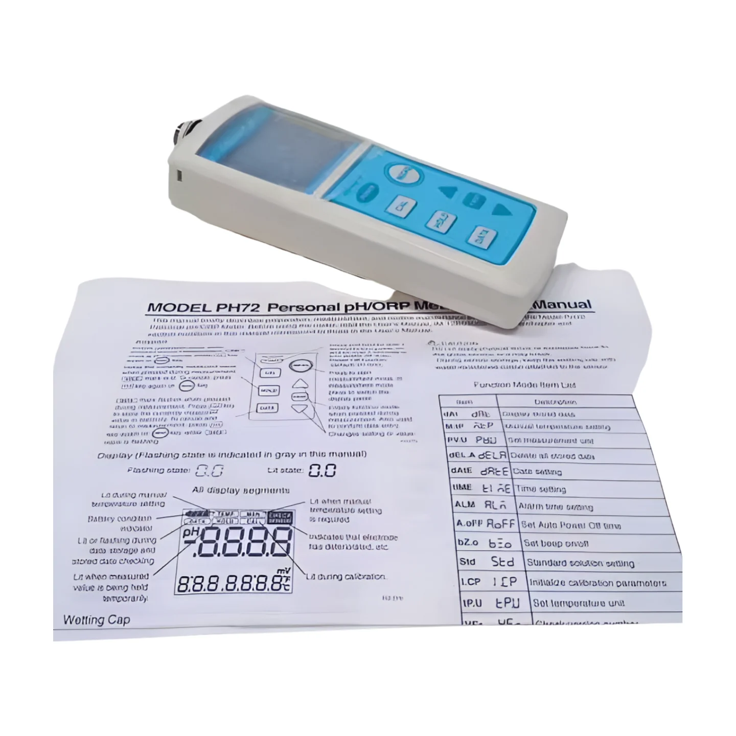 Компактный портативный измеритель pH ОВП серии Yokogawa PH71/PH72 защищенный от