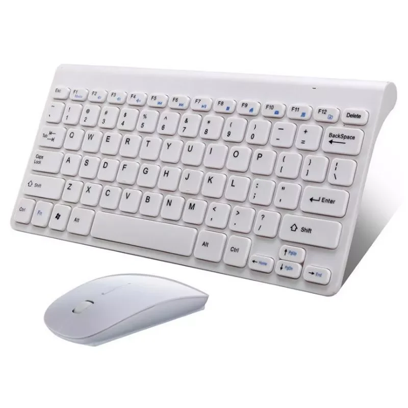 

2.4G USB Wireless Keyboard Mini Portable Multimedia Keyboard Mouse Combo Set for PC Mac Desktop Computer Laptop MacBook Notebook