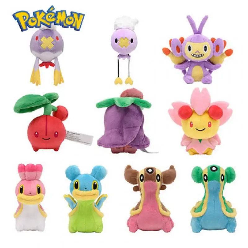 

Pokemon Plush Toys Drifblim Gastrodon Shellos Cherubi Kawaii Anime Figure Original Soft Stuffed Toys Animal Puppet Gifts