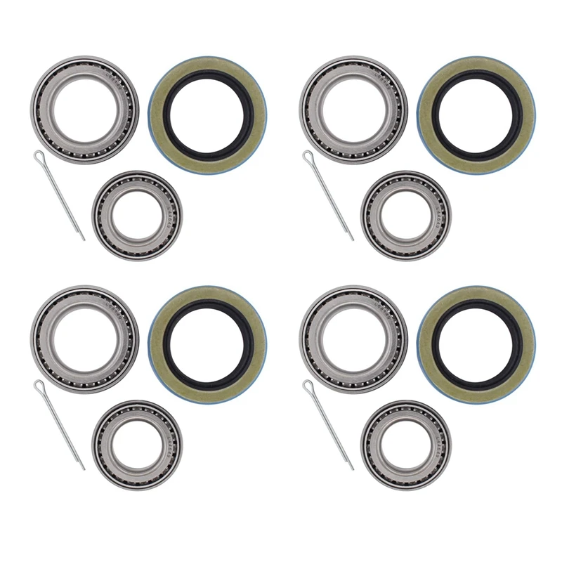 

4X Trailer Hub Bearings Kit For 3500 1.719 Inch Spindle 84 Axle L68149 L44649