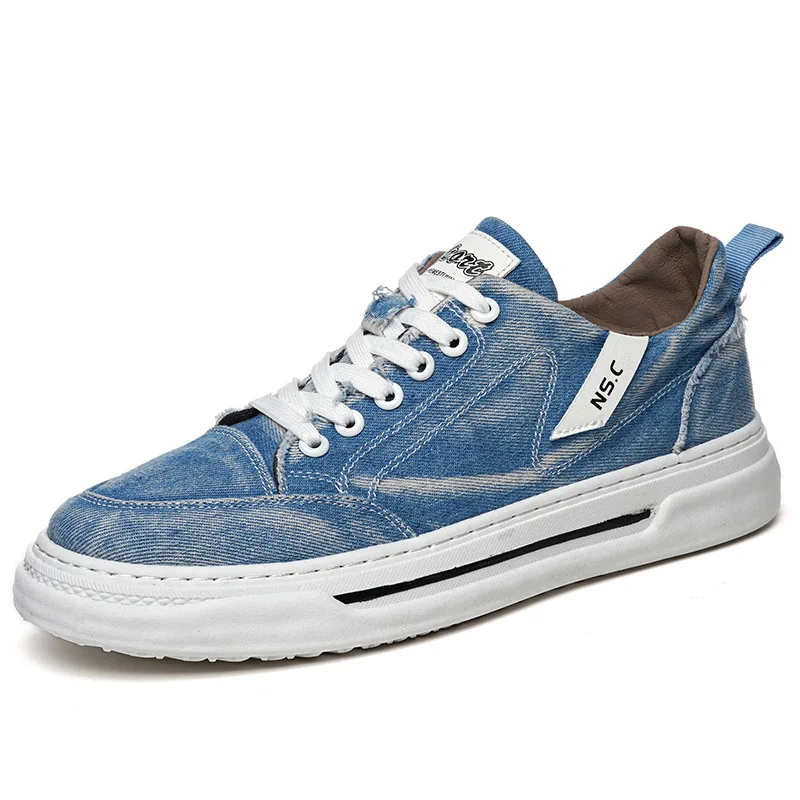 

Men's Canvas Shoes 2022 Summer Autumn Korean New Fashion Male Shoes Casual Breathable Sneakers for Men