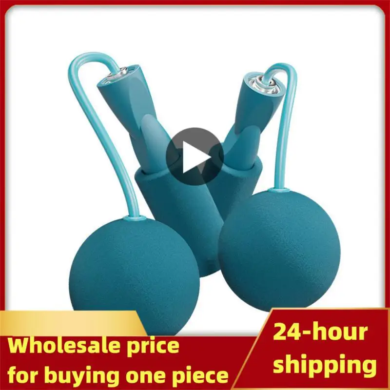 

Скакалка с большим мячом, беспроводной, с тяжелыми шариками, для спортивных тренировок, бодибилдинга, скоростной