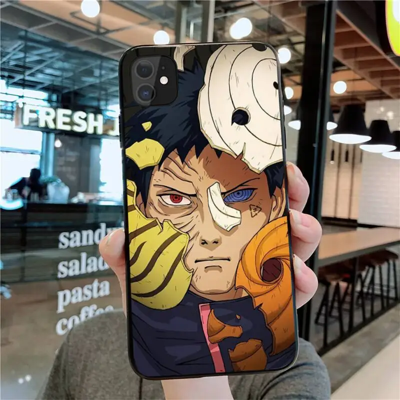 Чехол для телефона Naruto Uchiha Obito Madara Shisui iphone 13 12 11 Pro Max Mini XS 8 7 6 6S Plus X 5S SE 2020 XR |