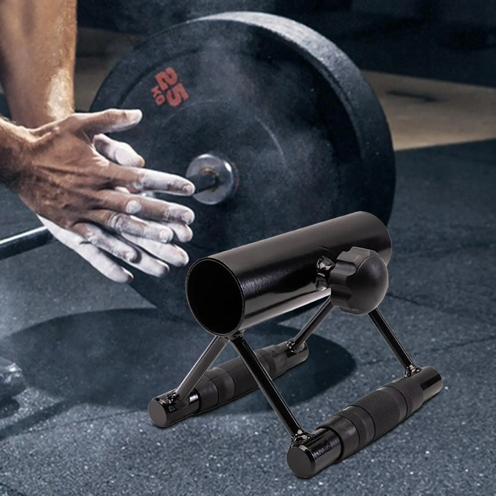 Подтягивающая фитнес-стойка для штанги силовых тренировок спины предплечья