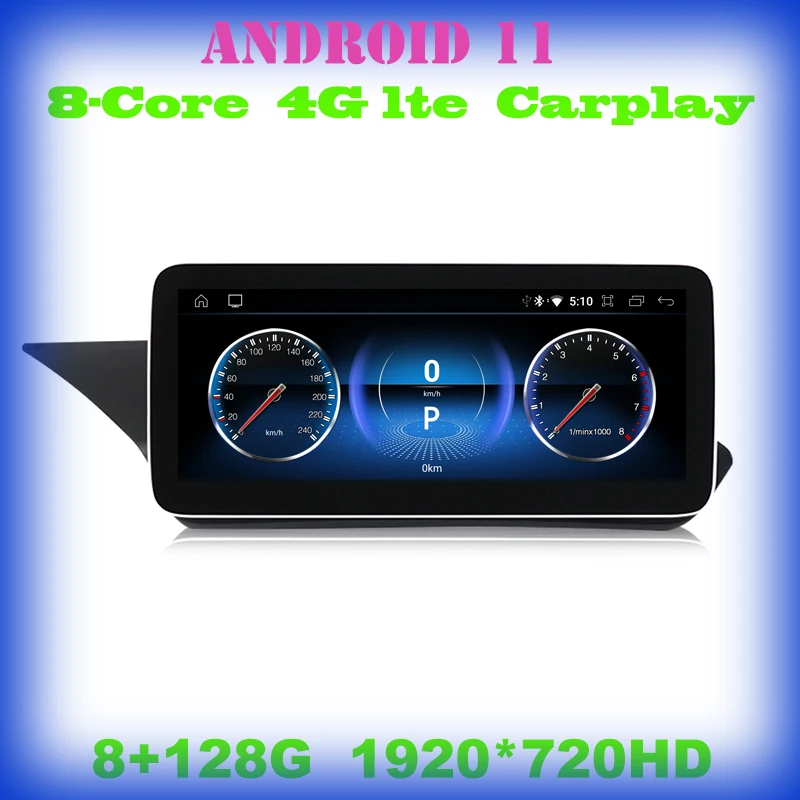 

12.3" Android 11 Car radio carplay GPS Player for Mercedes Benz W212 S212 E Class coupe E200 E230 E300 2013 2014 4G LTE 8+128G