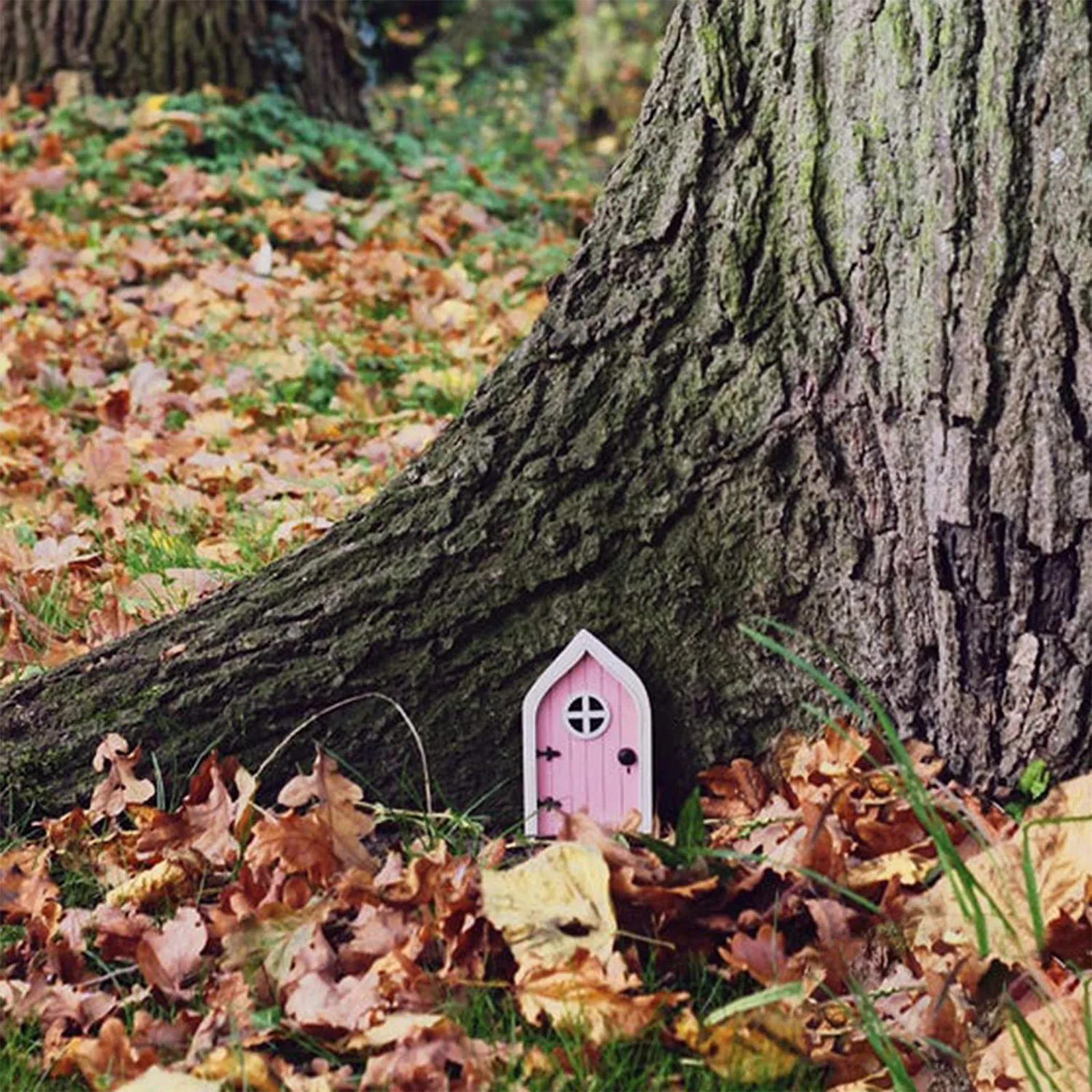 

Миниатюрная садовая деревянная дверь, миниатюрная фотодверь, миниатюрное сказочное дерево для дома, окон и дверей, уличное деревянное дерево