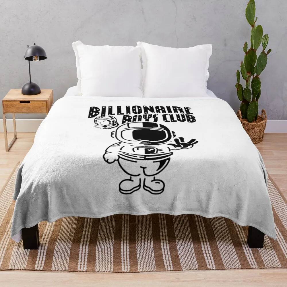 

Billionaire White Throw Blanket Fluffy Blankets Large Decorative Throw Blanket