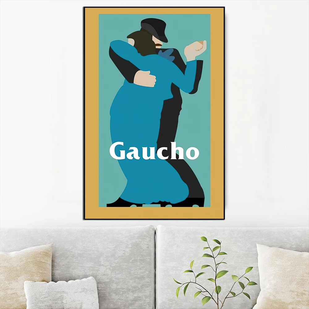 Винтажные альбомные плакаты и принты Gaucho рок-группы Steely Dan Картина на холсте