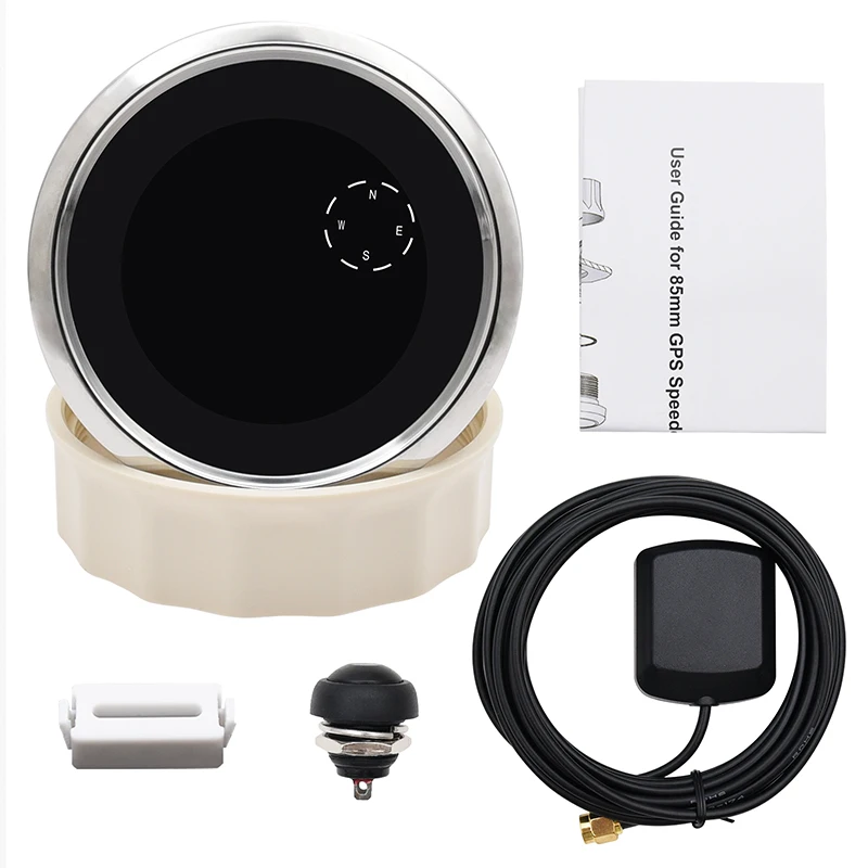 

2021 New 0-299 km/h GPS Speedometer LCD Digital GPS Speed Gauge Trip ODO COG Fuel Level Voltmeter For Boat Marine Motorcycle Car