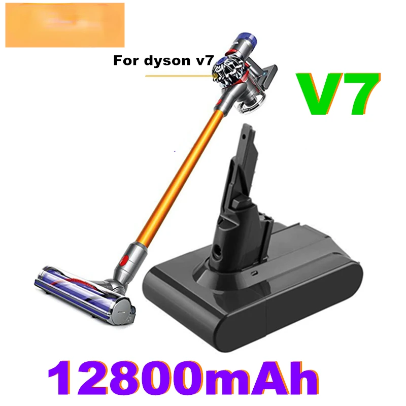 

Новый оригинальный литий-ионный аккумулятор 21 6 в 12800 мАч V7 12 8 Ач для пылесоса Dyson V7 Absolute V7 сменный Электроинструмент Batte