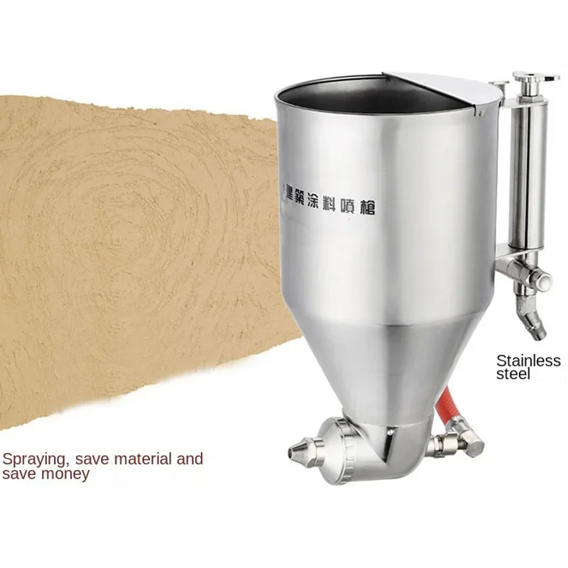 1/4 &quotпистолет-распылитель для наружных стен шпаклевка порошок настоящая