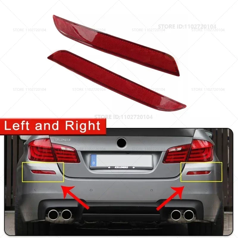 

Для 2011-2017 BMW 528i 528iX 535d 535dX 535i 535iX 550i 550iX M5 (F10) задний бампер, отражатель, линза лампы 63147842955 63147842956