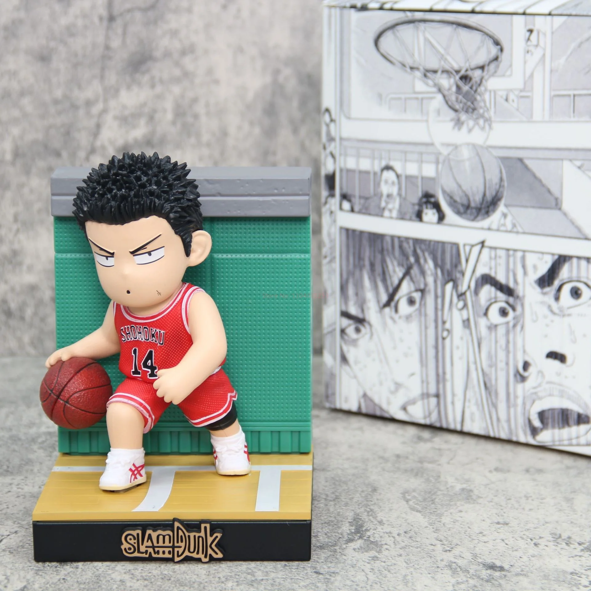 Slam Dunk Figre Hisashi Mitsui Akagi Takenori Sakuragi Hanamichi Rukawa Kaede Ryota Miyagi Фигурки ПВХ Аниме Модель