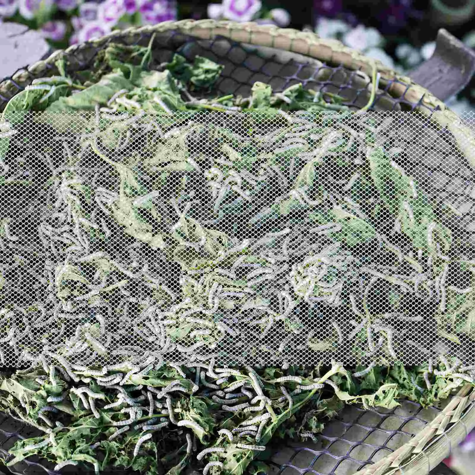 Пластиковая сетка прочная проволочная для курицы птицы полиэтилен (PE) защитный