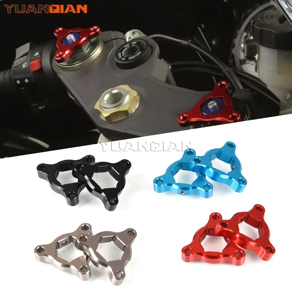 

For YAMAHA MT09 Tracer 900 YZFR1 YZFR6 YZF R1 R6 FZ1 FAZER Motorcycle 14mm CNC Aluminum Suspension Fork Preload Adjusters