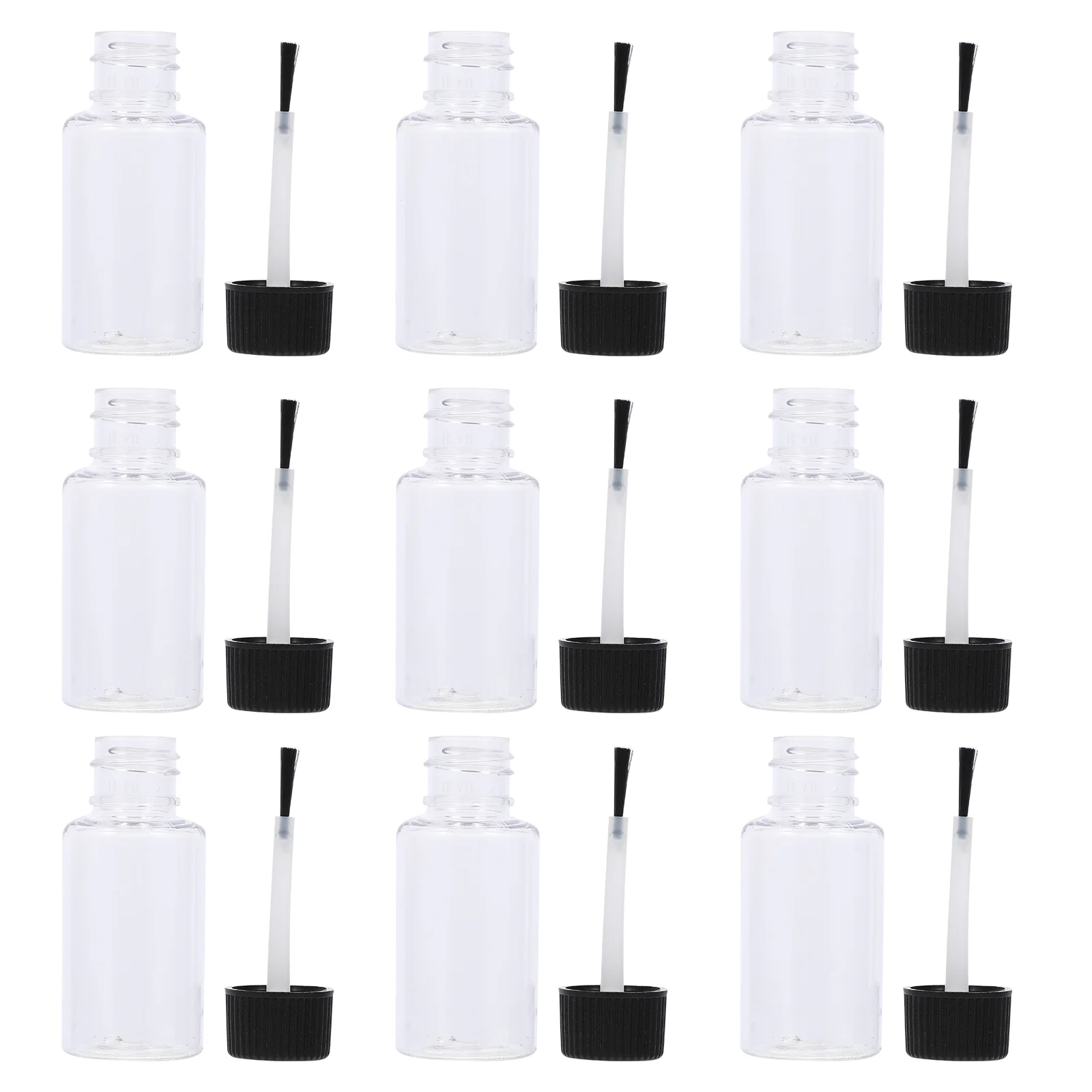 

20pcs 20ml Transparent Nail Polish Bottles Nail Polish Dispenser Bottles