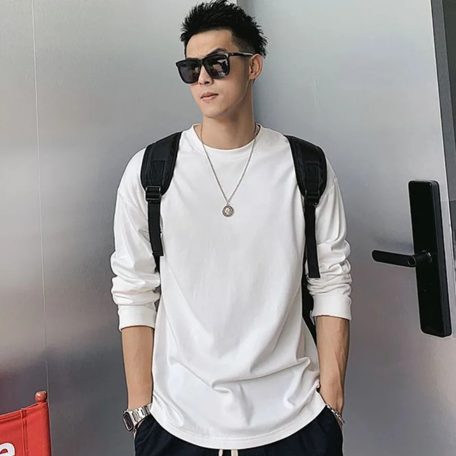 The New 2022 New Handsome Graffiti Shirt With Long Sleeves Male Ins Age Season Tide Tide Design Feeling Niche Inside Take Handso