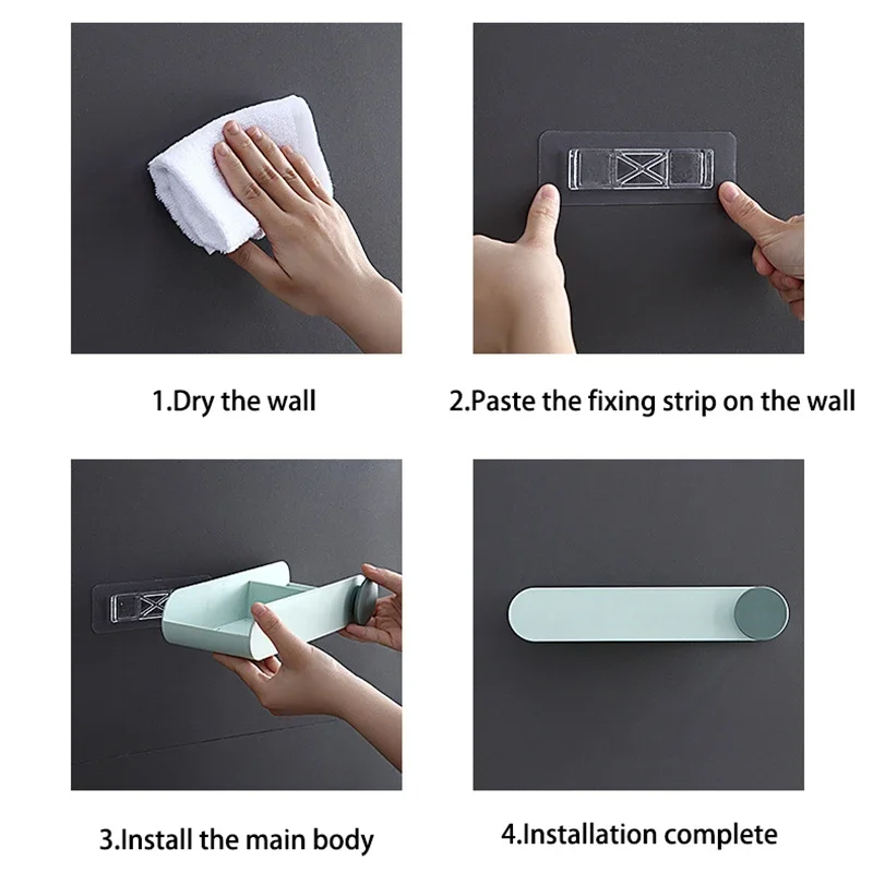 Держатель для фена без рук ящик хранения полка щипцов завивки волос органайзер