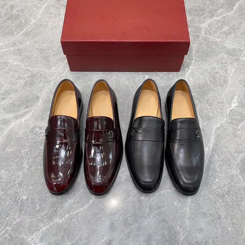 

Luxury reprints of shoes. The latest loafers for 2022 Leather outsole Elegant gentleman style comes, mens dress shoes