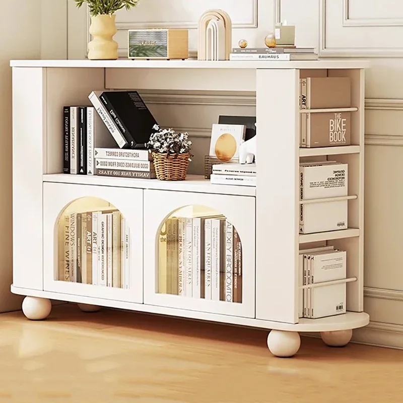 Кремовый шкаф Woonkamer Vitrine Salon Me