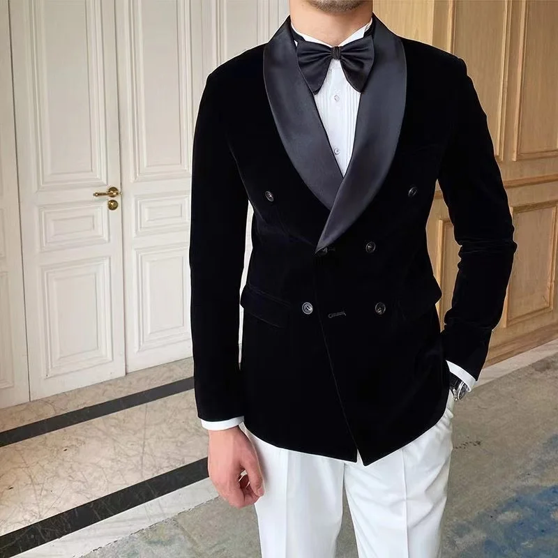 Винно-красный свадебный костюм лучшего Мужчины Мужской подарочный набор