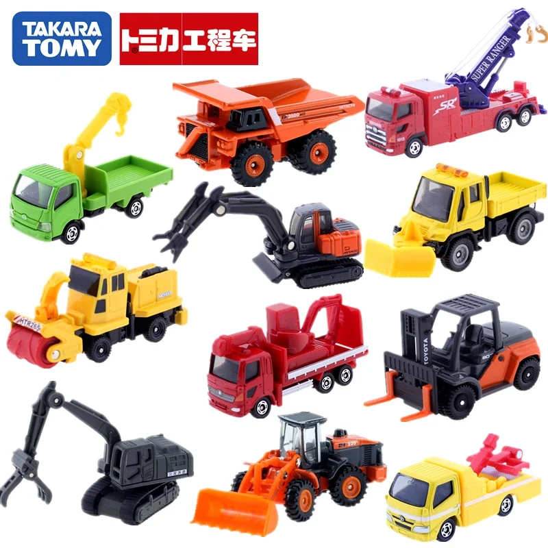 Takara Tomy Tomica 1/64 инженерный строительный транспортный грузовик металлический литой