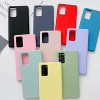 candy color silicone phone case for xiaomi poco x3 nfc m3 pro f2 f3 gt c3 pocophone f1 global matte soft tpu back fundas cover