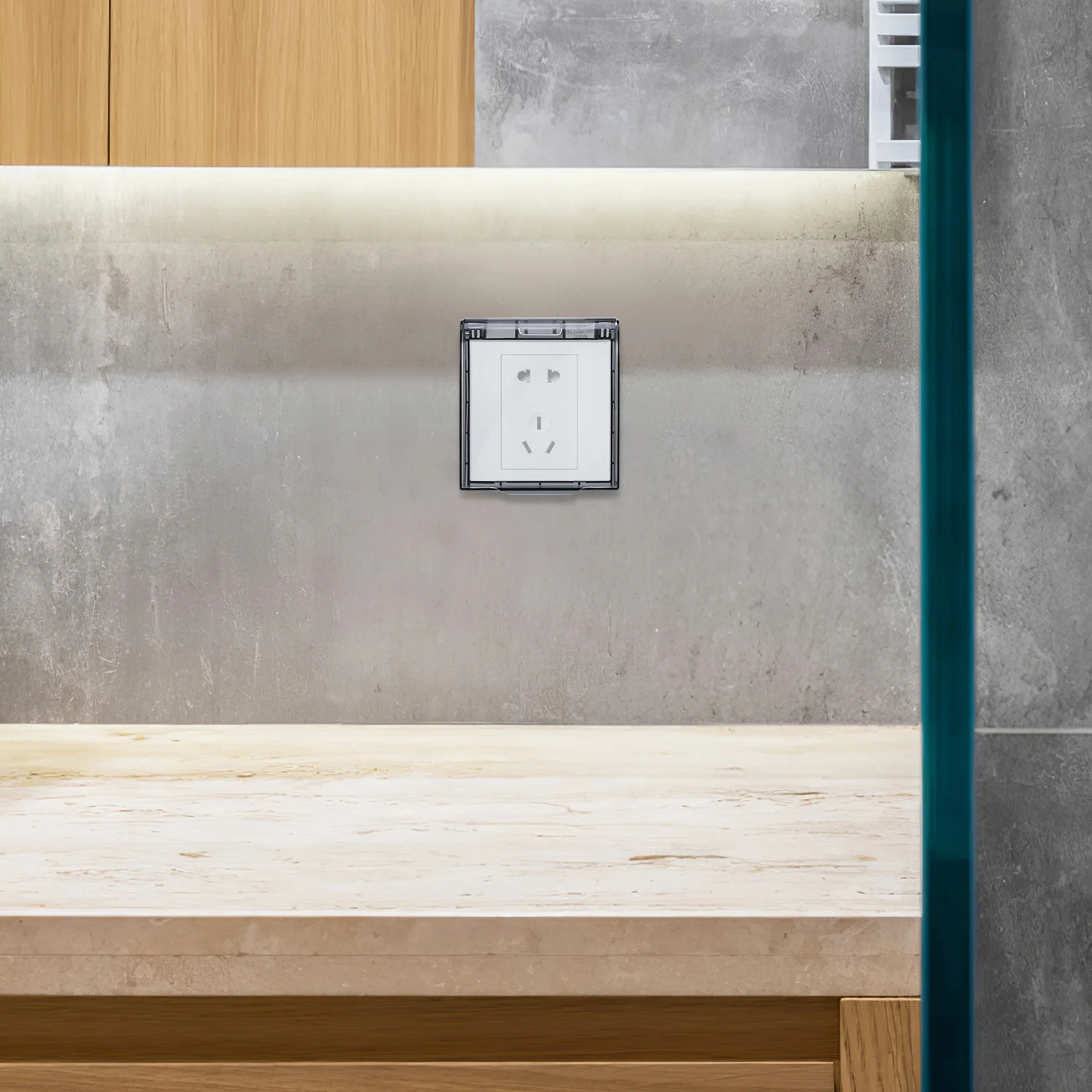 Настенная розетка водонепроницаемая крышка розетки уличные электрические