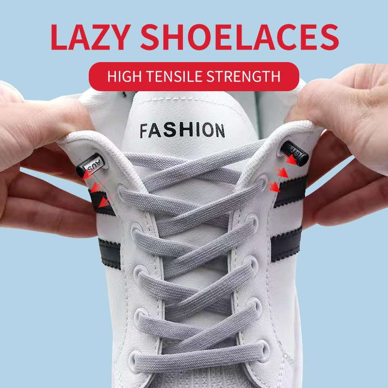 

1 пара, эластичные шнурки для обуви, 100 см, 4 мм