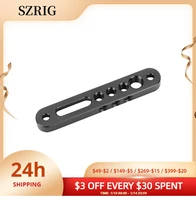 szrig cool black aluminum cheese bar with 14 20 38 16 thread hole for monitor
