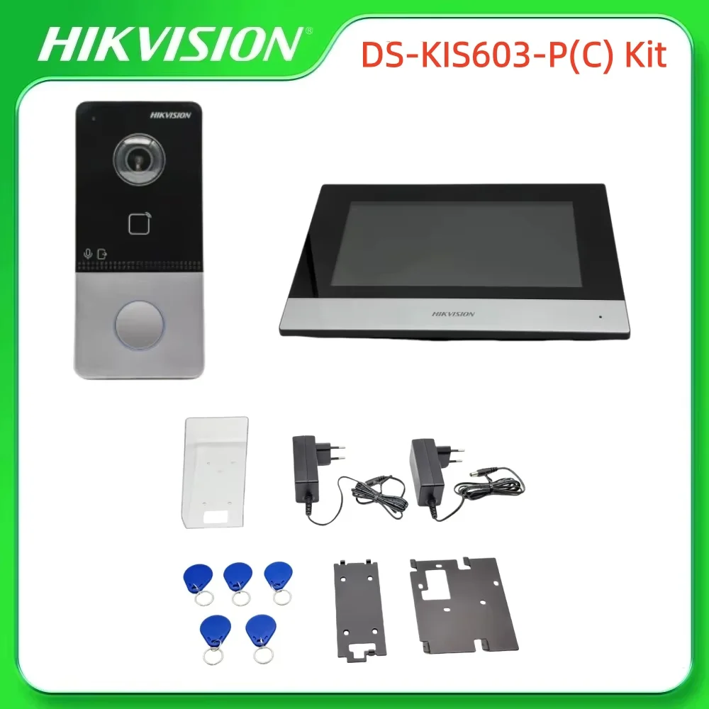Hikvision DS-KH6320-WTE1 Видеодомофон 7 дюймов