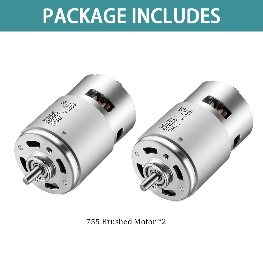 

Щеточный двигатель 18В 775 20000 об/мин