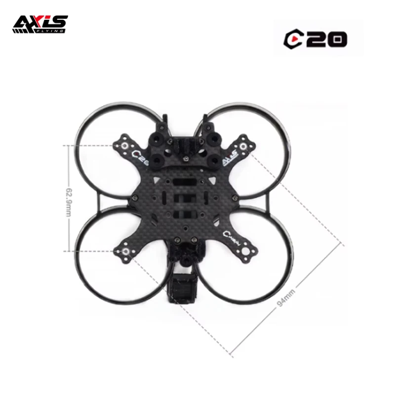 Axisflying CINEON C20 / V2 комплект рамок для дрона с поддержкой O3 воздушный блок