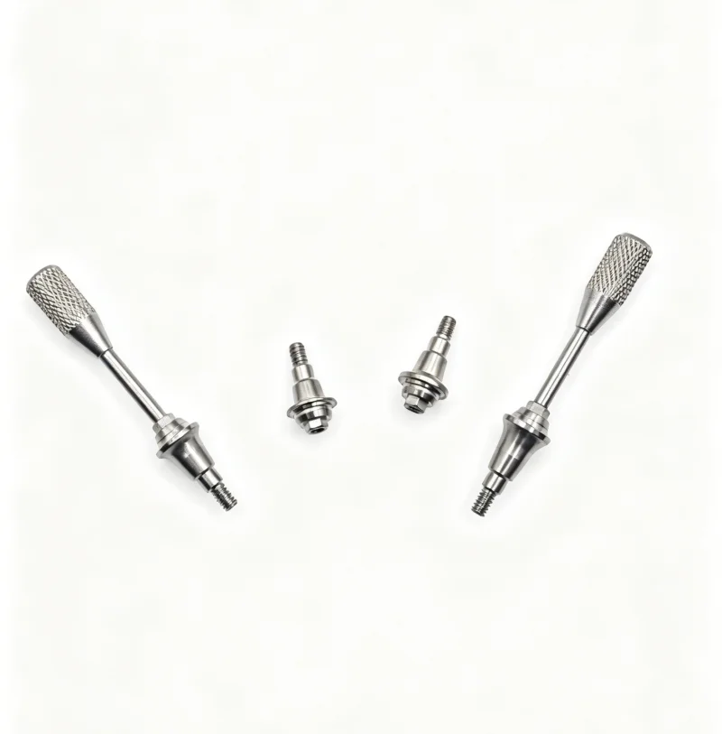 Фото Прямой абатмент Neodent GM Multi unit 115.243 115.244, Мини-конический абатмент Implant GM 115.245 115.246, Титановый абатмент №1