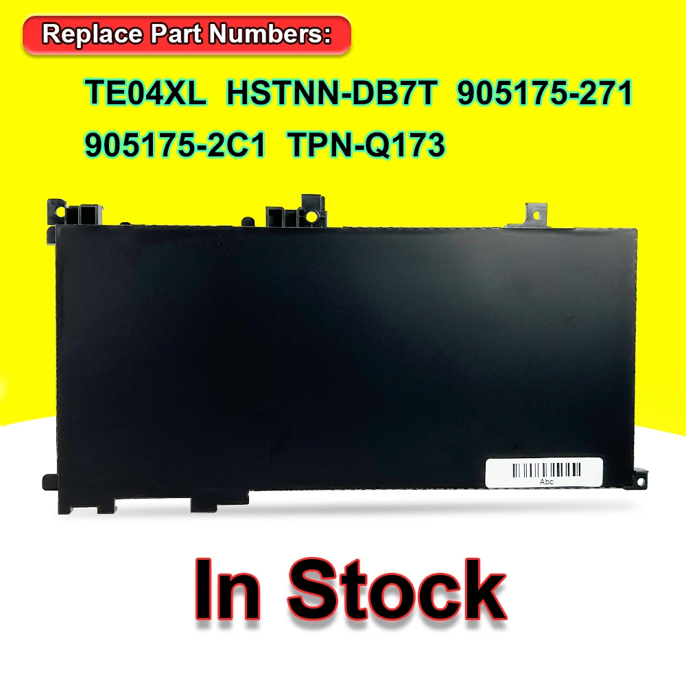 Аккумулятор для ноутбука TE04XL HP Omen 15-AX200 15-AX210TX 15-AX218TX 15-AX235NF 15-BC200 15-BC219TX HSTNN-DB7T 15 4 в