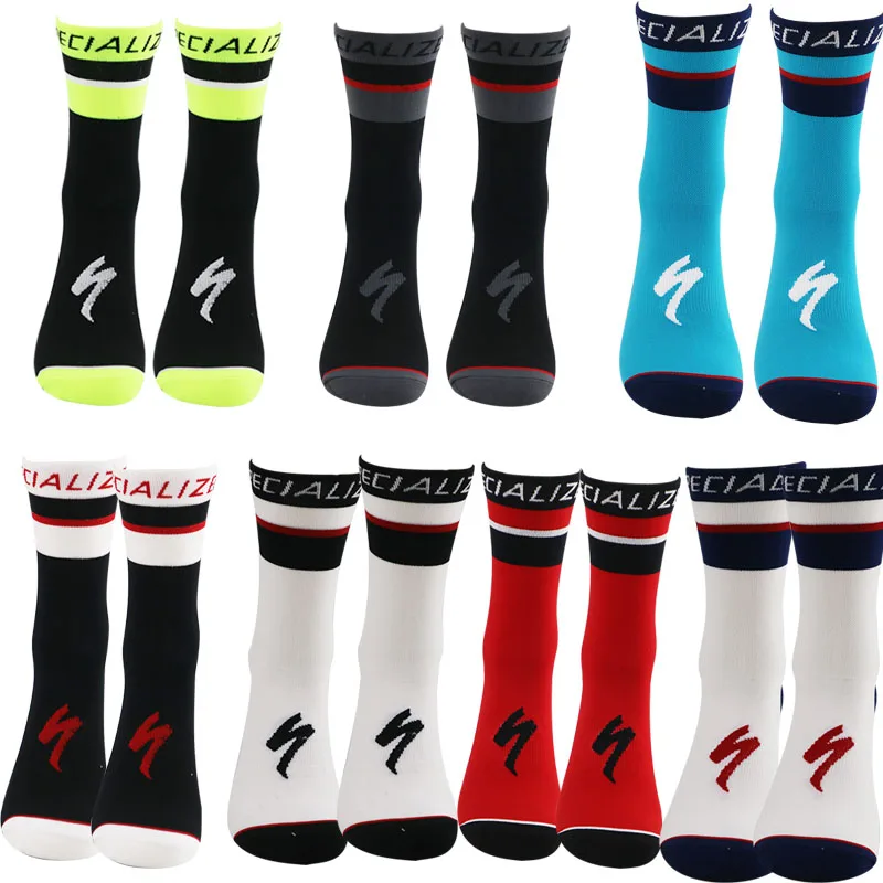 

Профессиональная команда Radfahren Socken Knie-hohe MTB велосипед Socken Hohe Qualitt Спорт на открытом воздухе Socke Lauf Socken баскетбольная форма