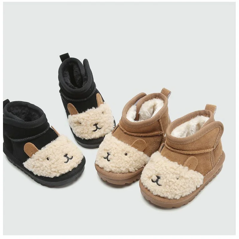 Новинка 2023, зимние детские зимние ботинки