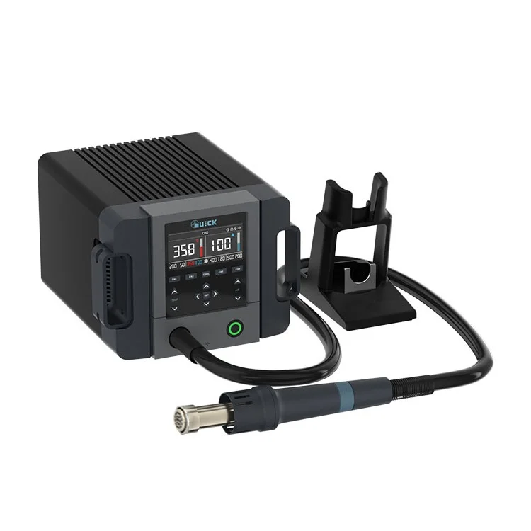 QUICK 861PRO 1300 Вт умная станция для распайки горячим воздухом BGA SMD паяльная