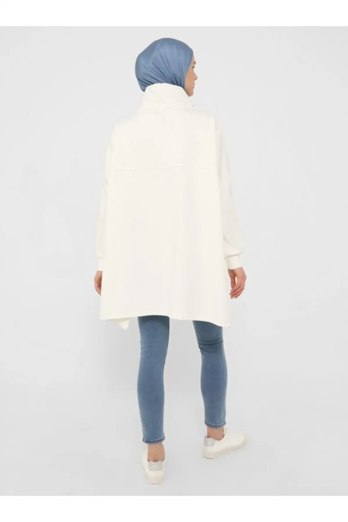 

Kangaroo Pockets Sweatshirts Women Muslim Sweatshirt 2021 Fashion