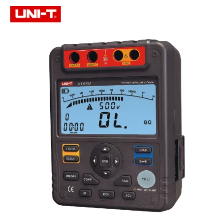 

UNI-T UT513A intelligent Insulation Resistance Tester Meter 1000G ohm