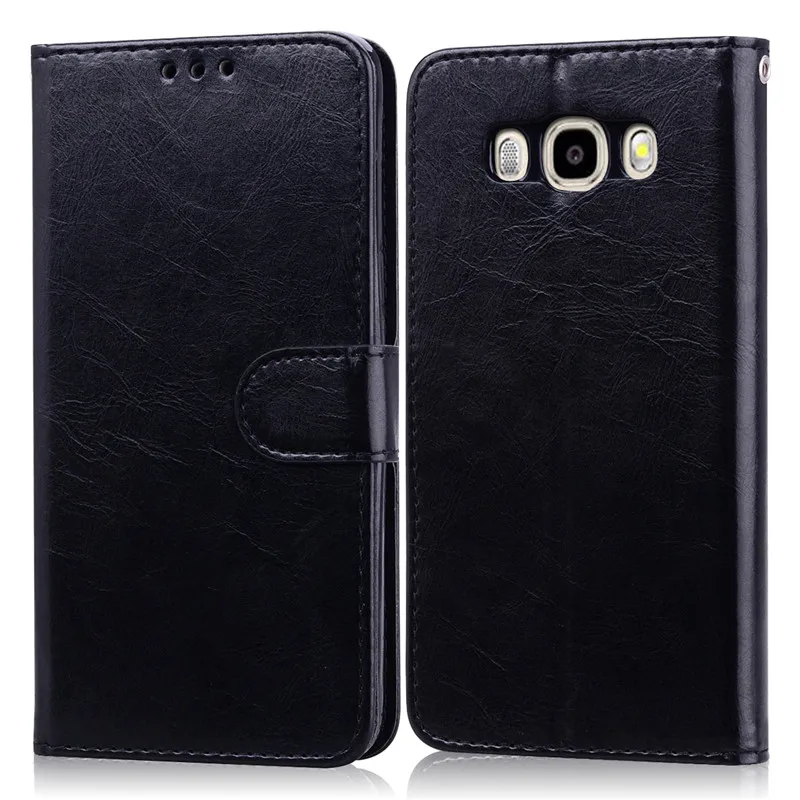 Чехол для Samsung Galaxy J5 2016 J510 J510F/ds J510FN мягкий чехол-бумажник из ТПУ кожаный флип-чехол