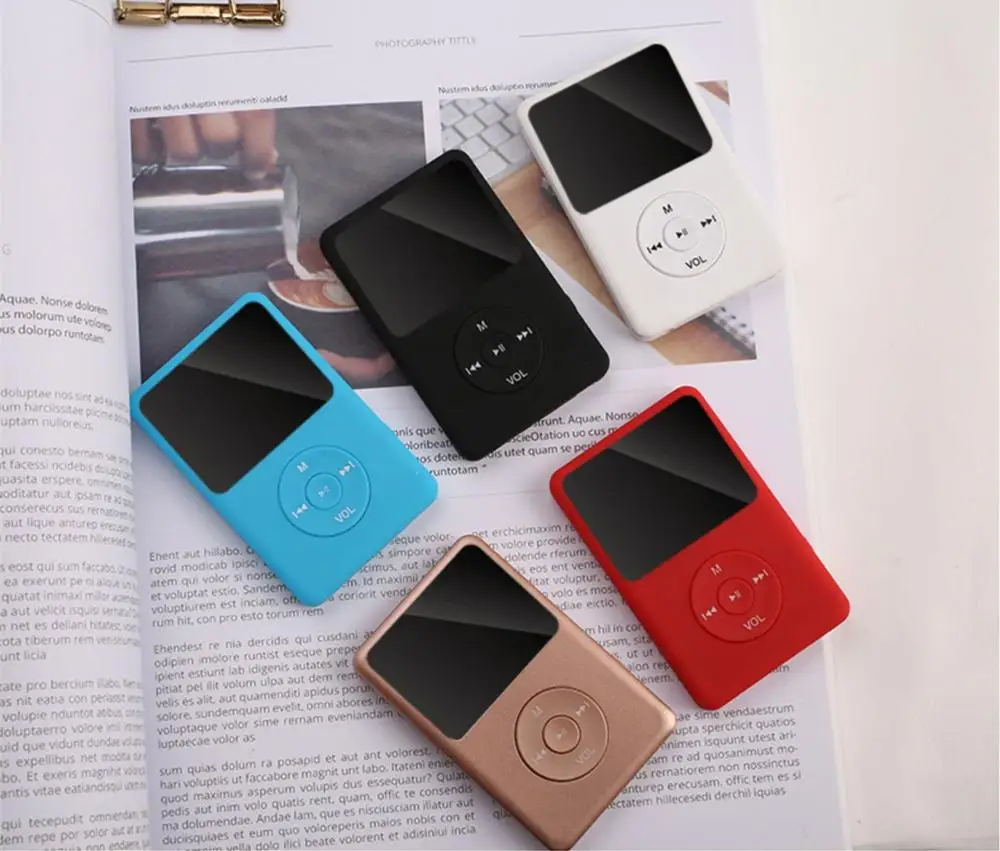 

New Version Bluetooth MP3 Player Loud Speaker Built-in 8/16/32GB HiFi Portable Walkman With Radio /FM/ Record MP4 For Student