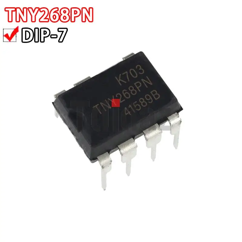 

100 шт., TNY268PN DIP7 TNY268 DIP TNY268P DIP-7, новые и оригинальные
