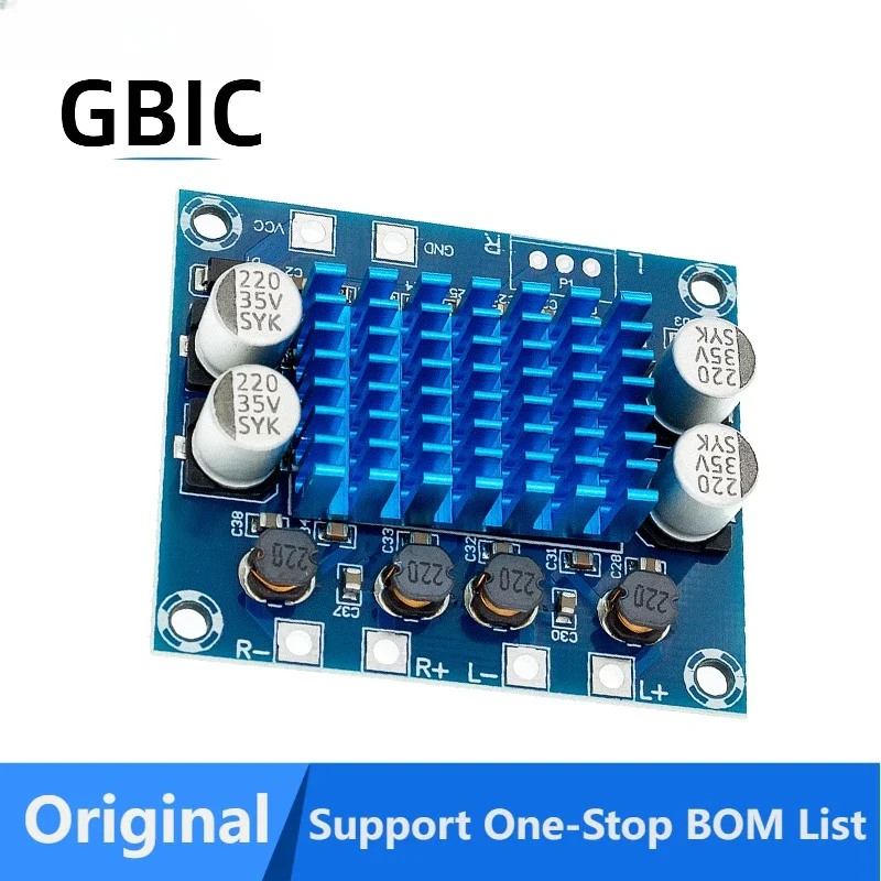 

TPA3110 XH-A232 30 Вт + 30 Вт 2,0-канальный цифровой стерео аудио усилитель мощности плата постоянного тока 8-26 В 3A