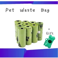 pet waste bag dispenser for dogs degradable outdoor carrier holder dispenser clean environmental pick up tools dog accessories