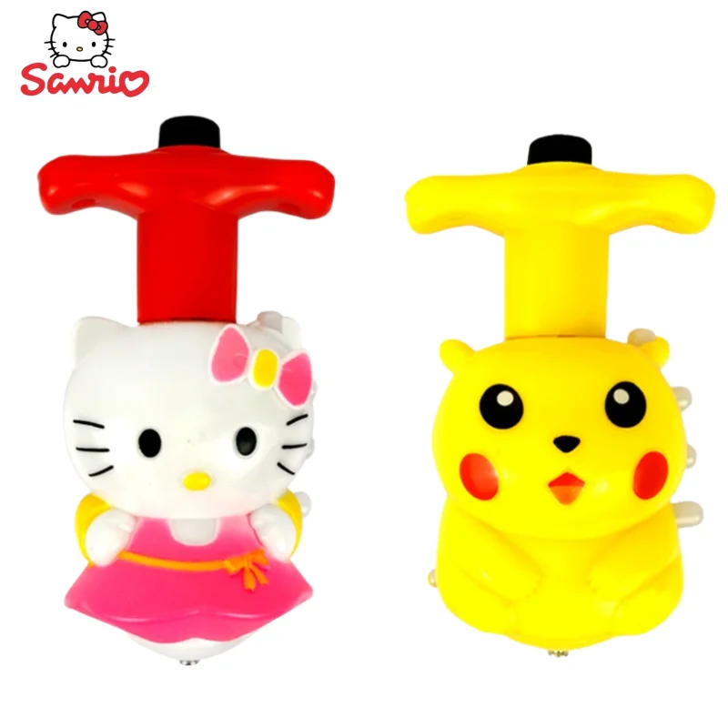 

Периферийные устройства Hello Kitty Pikachu, милый мультяшный музыкальный спиннинг, креативная детская игрушка, приз, праздничный подарок, оптовая продажа